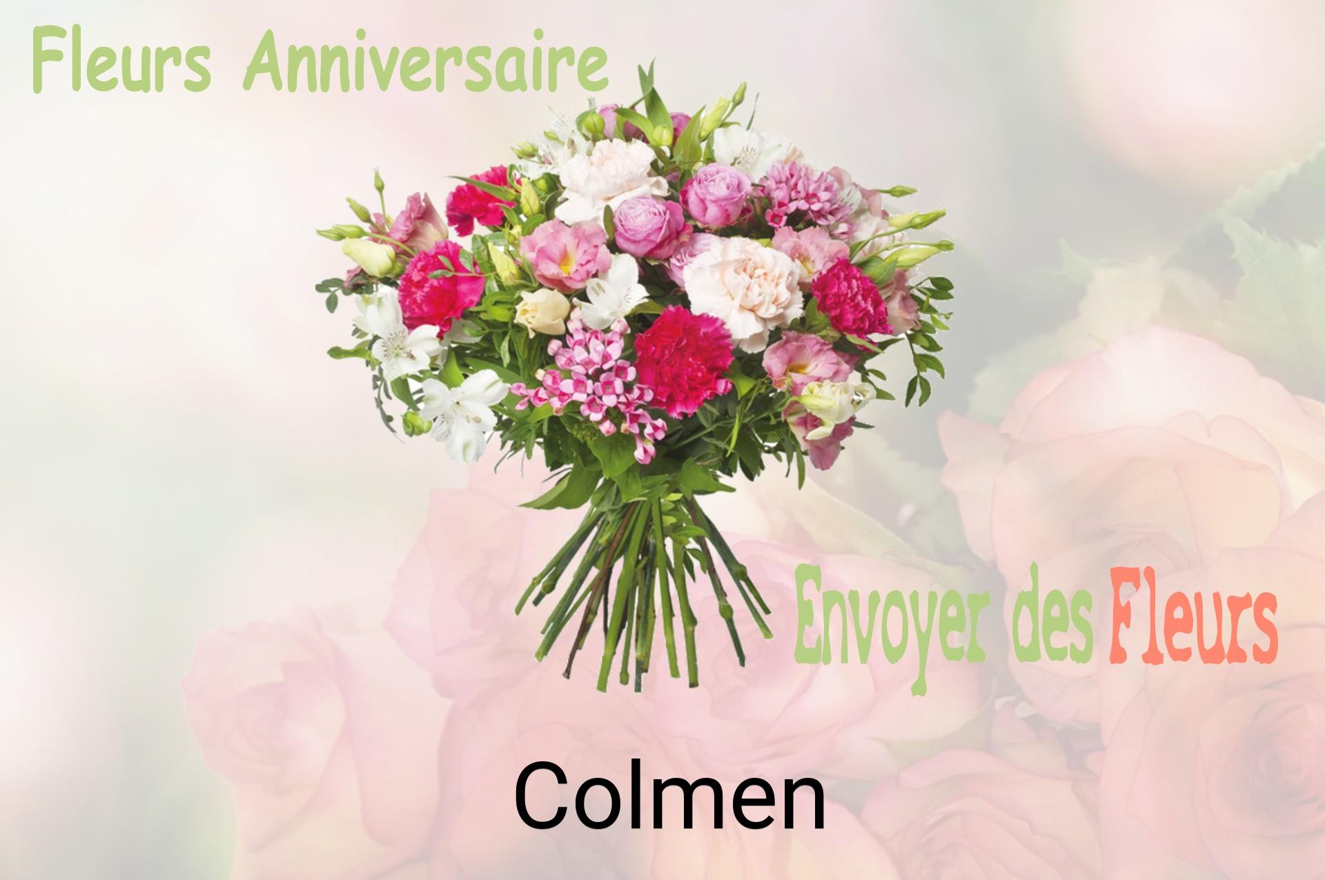 Bouquet de fleurs d’anniversaire livré à Colmen
